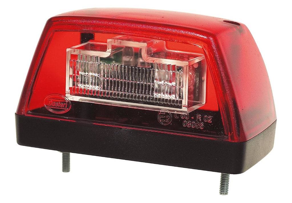 Rectangular LED License Plate Light