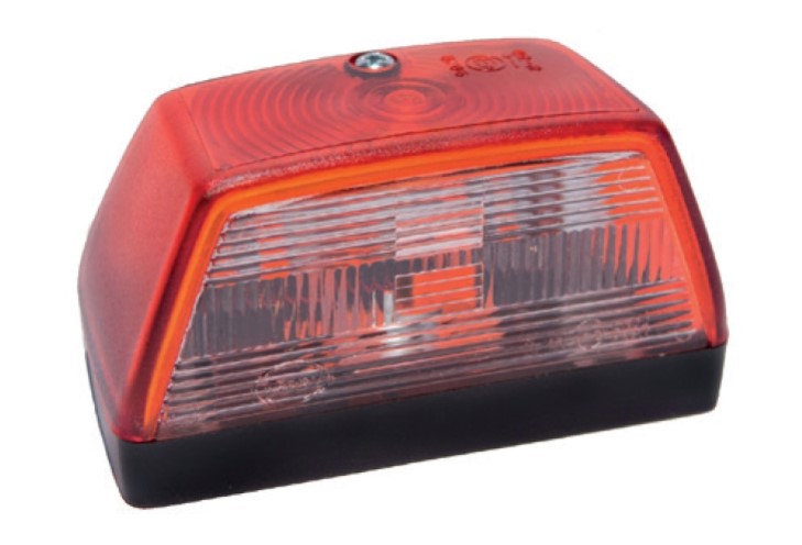 License Plate Lamp Square