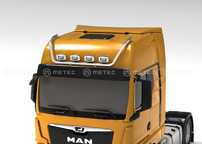 Stainless Steel Roof Light Bar "MAX" for MAN TGX GX 2020