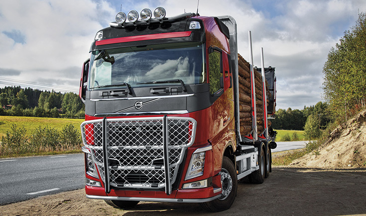 TRUX Bullbar 'Offroad' for Volvo FH4 | Smooth