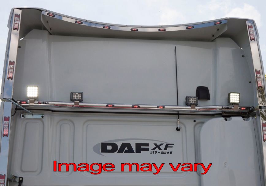 Stainless Steel BakBar for DAF XF106 (Super) Space Cab | Low Mounting