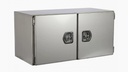 Toolbox Stainless Steel with Double Doors - 1000x600x600mm
