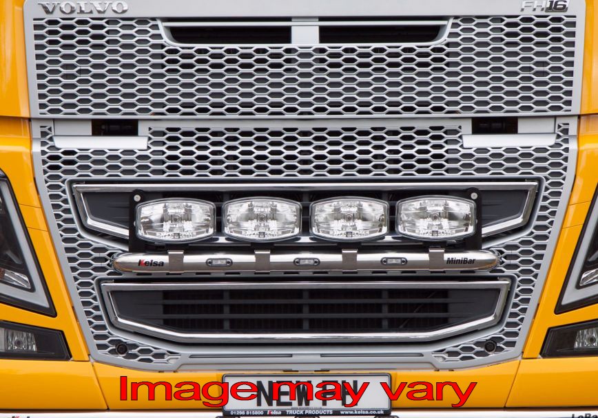 Stainless Steel MiniBar for Volvo FH4/4B | Narrow | High Mounting