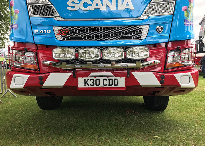 Stainless Steel MiniBar XL for Scania NextGen XT