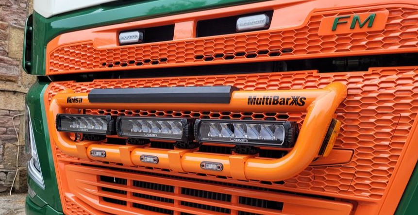 Aluminum Multibar XS for Volvo FM4B