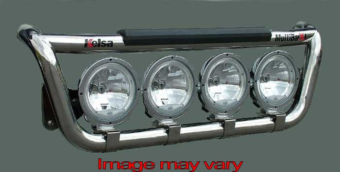 Stainless Steel MultiBar XL for MAN TGS 2007-2012 with Construction Bumper