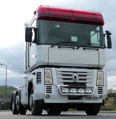 Aluminum MultiBar for Renault Magnum up to 2005