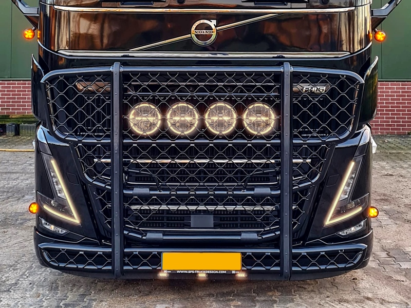 LED DRL Units for Volvo FH4B - Warm White