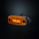 LED Side Marker Light 12-24V + 10m Cable - Amber