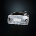 LED Side Marker Light 12-24V + 10m Cable - White