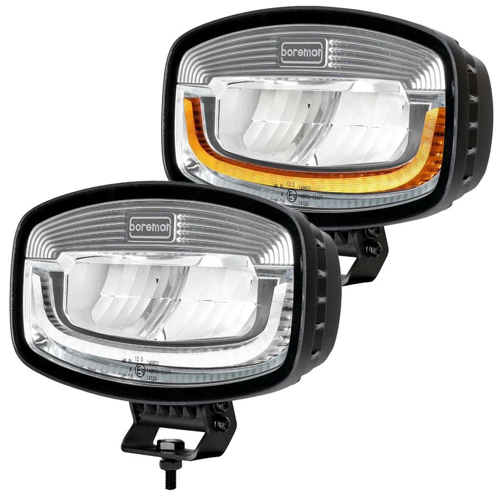 Boreman FULL LED Phantom "S" Oval Driving Light
