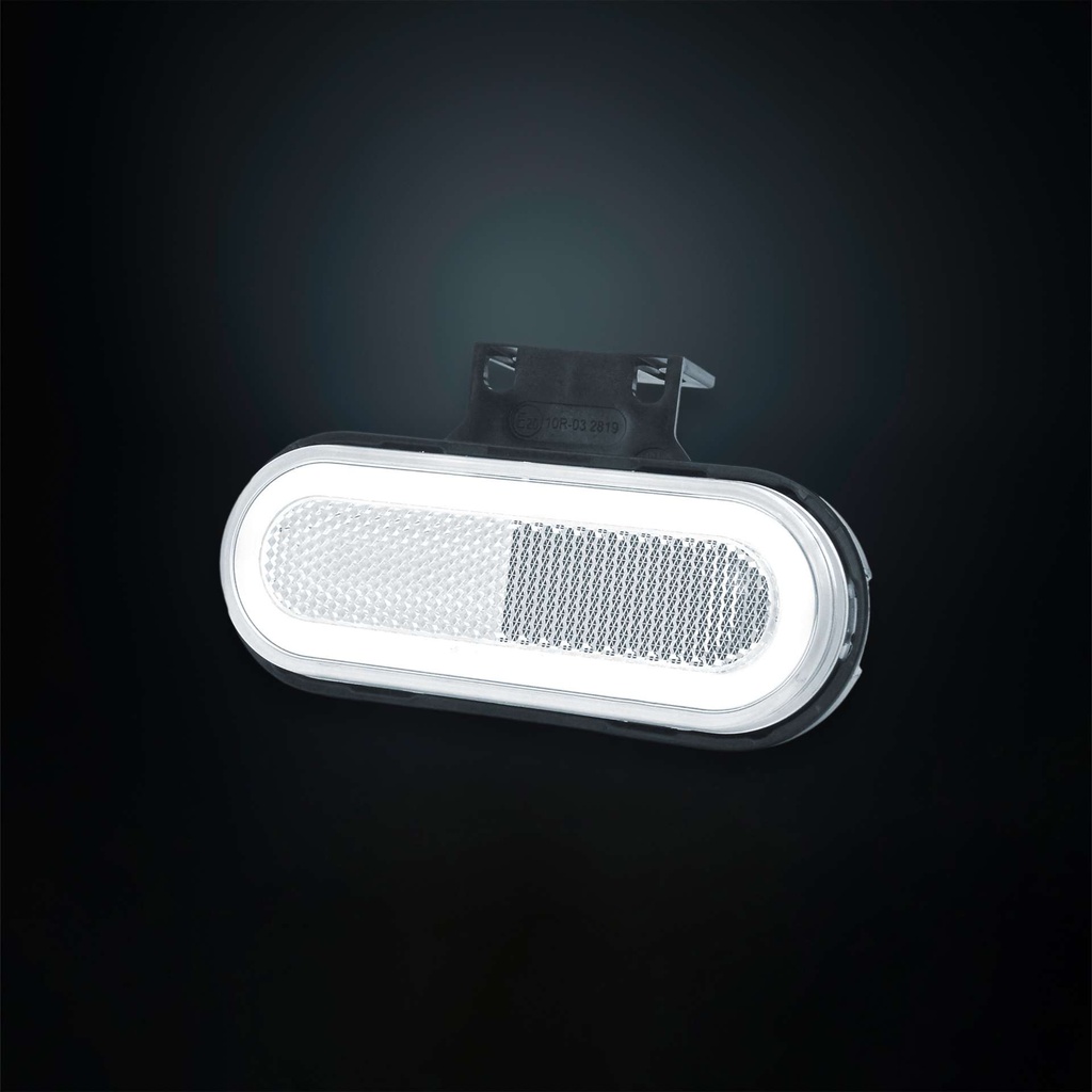 Slim LED Front Position Light | White