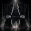 Nedking Side Curtains | Danish Grey | 95cm