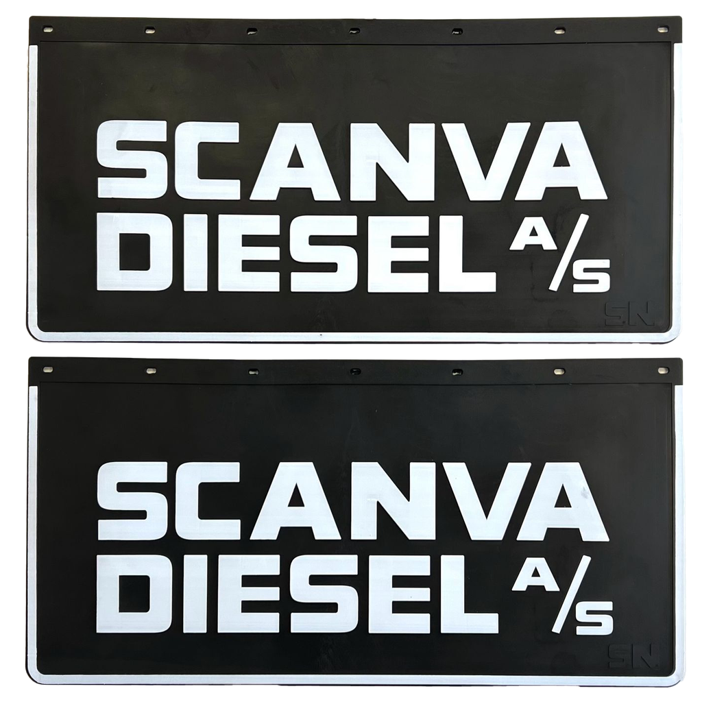 Mudflap Set "Scanva Diesel" | 70x30cm