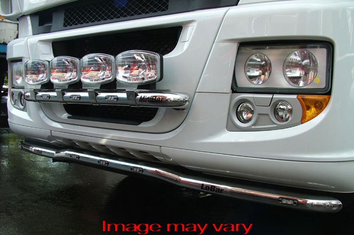 STRALIS CUBE 2007+ LOBAR WITH WHITE LEDS ST. STEEL