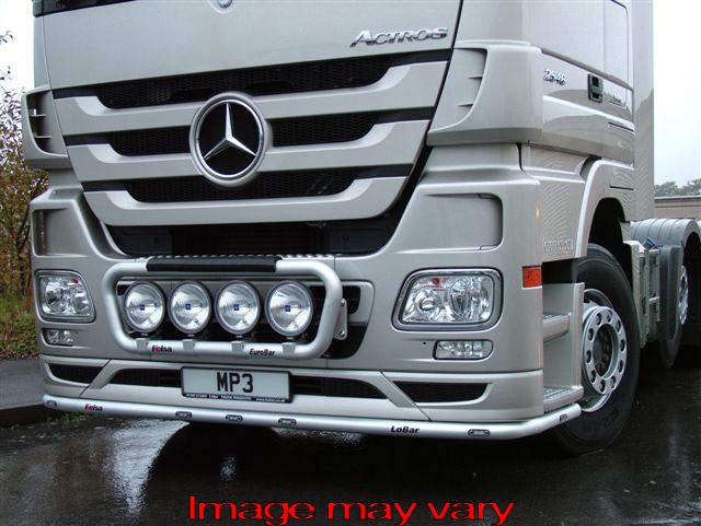 LoBar Aluminum for Mercedes Actros MP2 & MP3 - 7 Amber LEDs