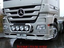 LoBar Aluminum for Mercedes Actros MP2 & MP3 - 5 White & 2 Amber LEDs