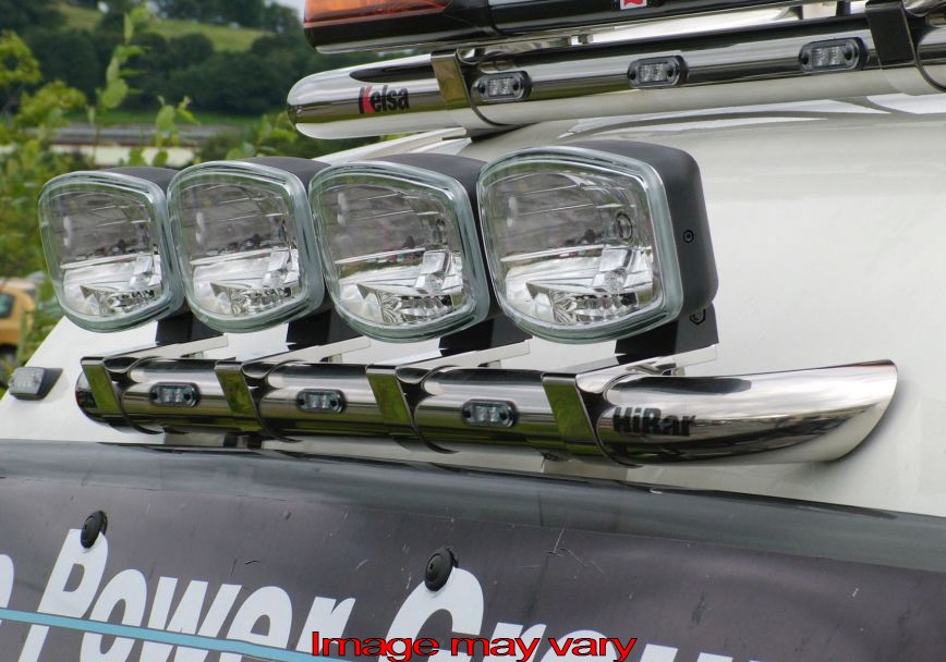 HiBar Aluminum - MAN TGA/TGX XXL - Sunvisor Mounting