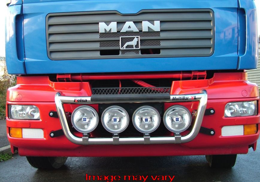 Stainless Steel MultiBar XL for MAN TGL & TGM Sleeper Cab