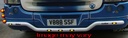 Aluminum LoBar for Scania R1 with Low Bumper | 5 Amber LEDs