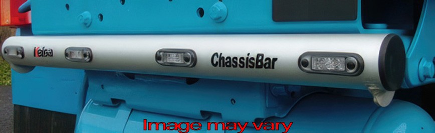 Aluminum ChassisBar for Volvo FH 4x2 & 6x2 2002+ | Rear Mounted Batteries
