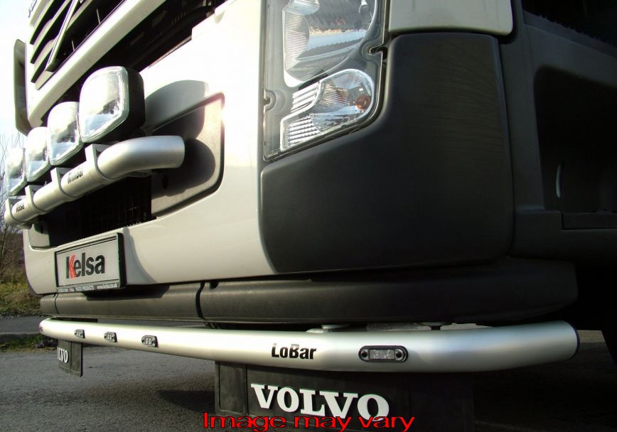 Aluminum LoBar for Volvo FE 2007+ | 5 Amber LEDs