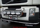 Stainless Steel LoBar for Volvo FE 2007+ | 5 Amber LEDs