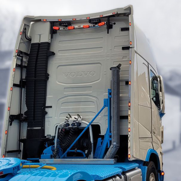 Perimeter Light Kit for Volvo FH4/FH5 Globetrotter XL | Standard Red Hella LEDs