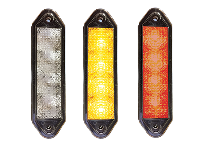 Boreman Easy Fit 3in1 LED Side Marker / Position Light 9-36V Ultra Thin