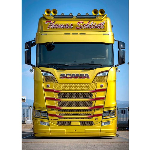 Bumper Spoiler for Scania NextGen with Medium Bumper | Type 4
