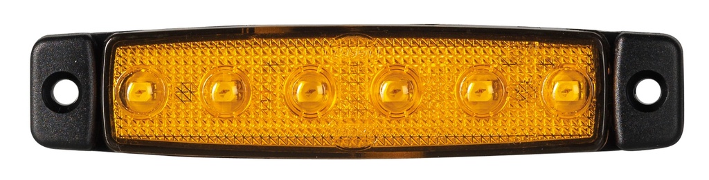 Dasteri marker light 6-LED 24V - Amber