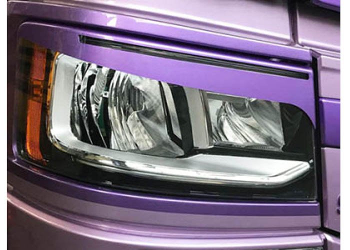 Eyelids for Scania NextGen with Daytime Running Light Cutout