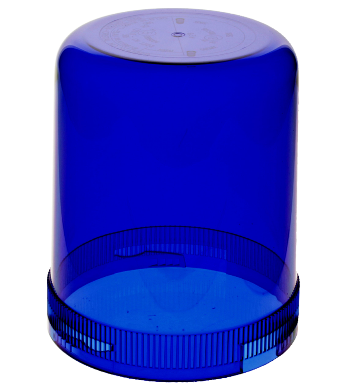 Blue beacon lens for AEB "595" beacon