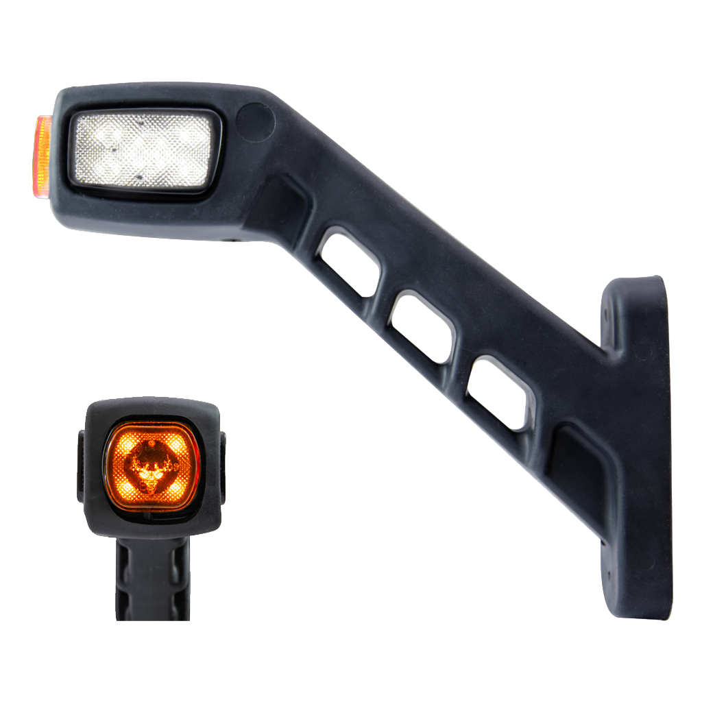 Freedom 3-Color LED Side Marker Light 191mm | Right