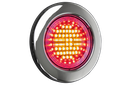 IZE LED 3-Chamber Taillight Round (Left)