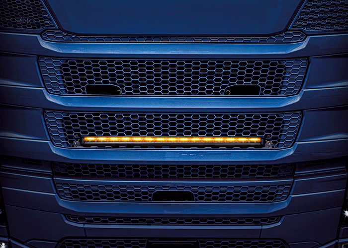Frontgrill Kit for Scania NextGen Siberia Night Guard single row 32"