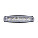 Cruise Light Extra Thin Strobe Light 6LED - Amber 9-30V