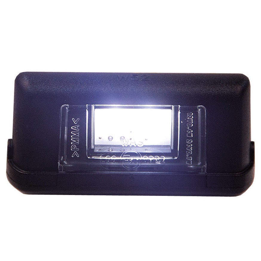 3-LED License Plate Light | Black