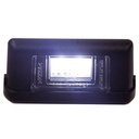Black License plate light 3 LED's