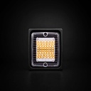 IZE LED Amber Warning Light with Clear Lens
