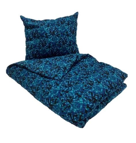 Duvet Cover & Pillowcase - Danish Blue Design