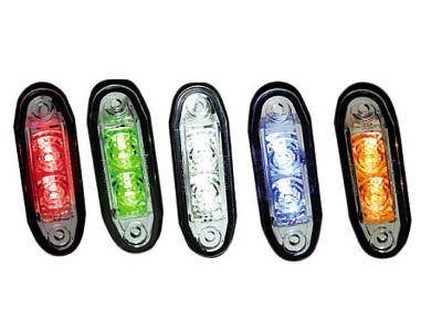 Boreman LED Position Light - Green