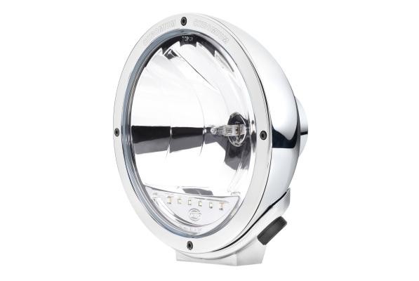 Hella Luminator with LED Position Light | Chrome