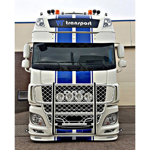 Bumper Spoiler for DAF XF106 | Type 1 | 2 Lightholes