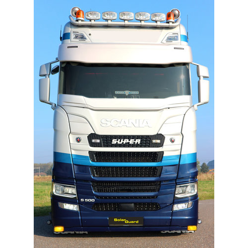 Bumper Spoiler Scania NextGen - Type 7 - Low Bumper - 2x Talmu White
