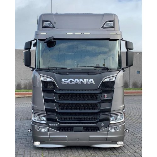 Bumper Spoiler for Scania NextGen with Low Bumper | Type 1 | 2x White Talmu