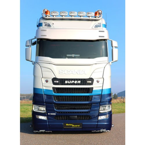 Sunvisor for Scania NextGen | Curved Edge | 4 Lightholes