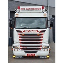 Sunvisor for Scania Streamline 2013+ Topline | Type 3A | Grooved | 4 Lightholes