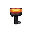 Cruise Light LED Beacon Warning Light with Clear Lens | Pole Mounting | Ø90mm