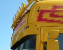 Acrylic Screen for XL Sunvisor Scania 4 & R Series Topline with Lampholes for 5 Position Lights